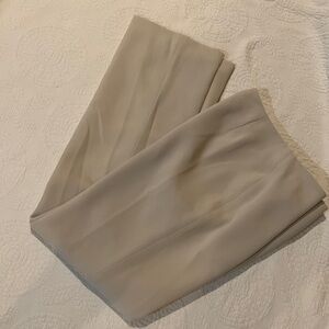 Louden cream dress pants. 8. Fully Lined